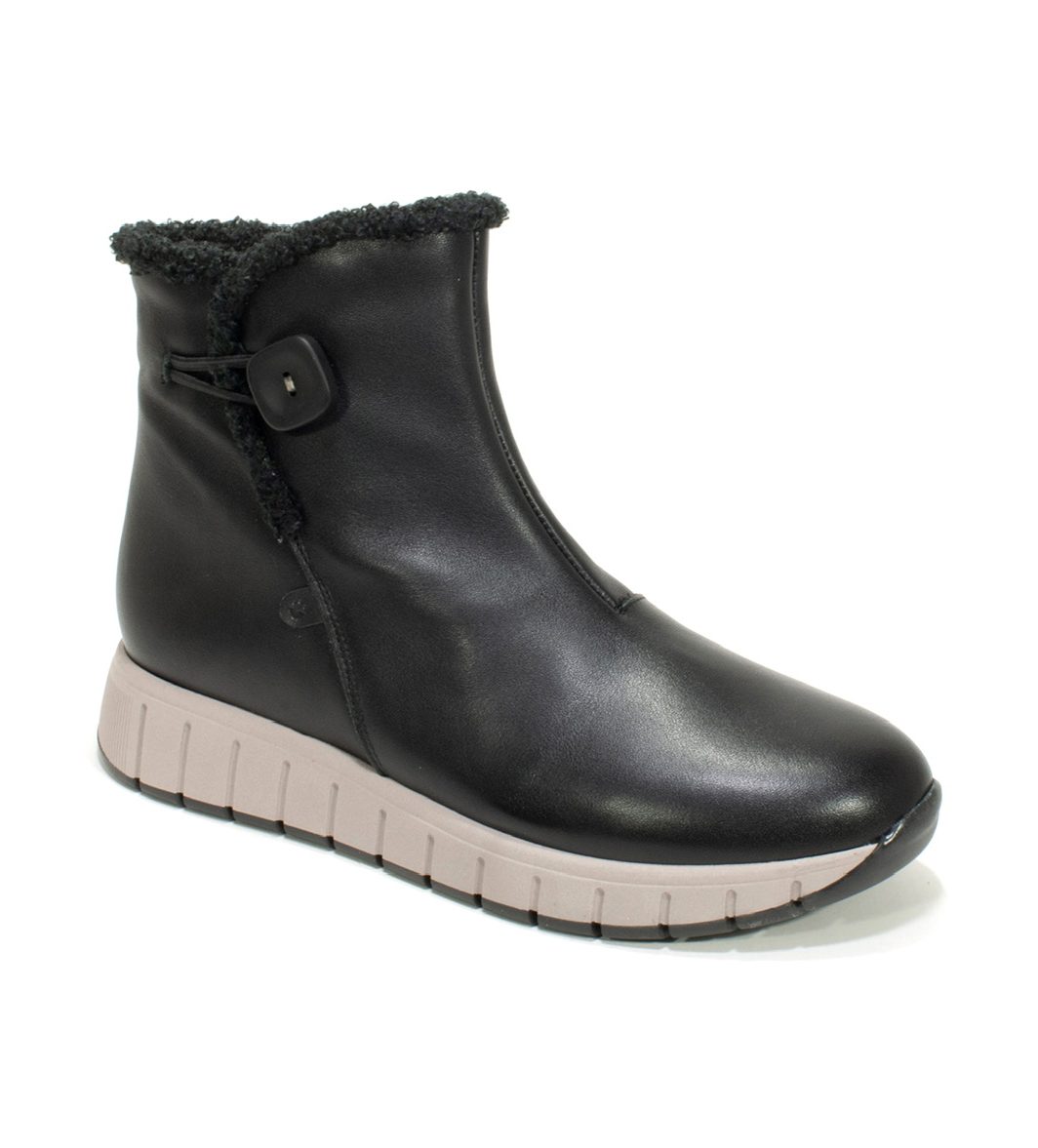 Botín de Piel Invernal Valerias