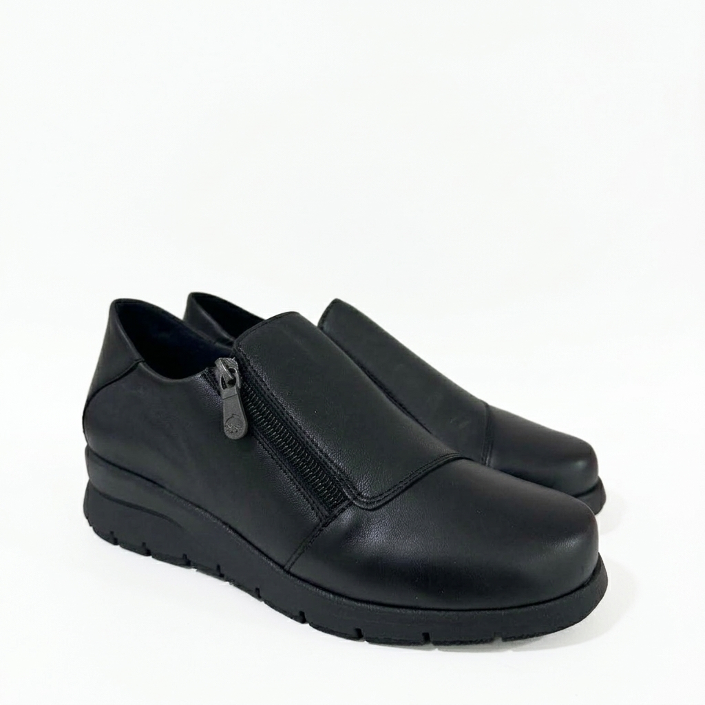 Zapato de Piel Valeria’s Negro