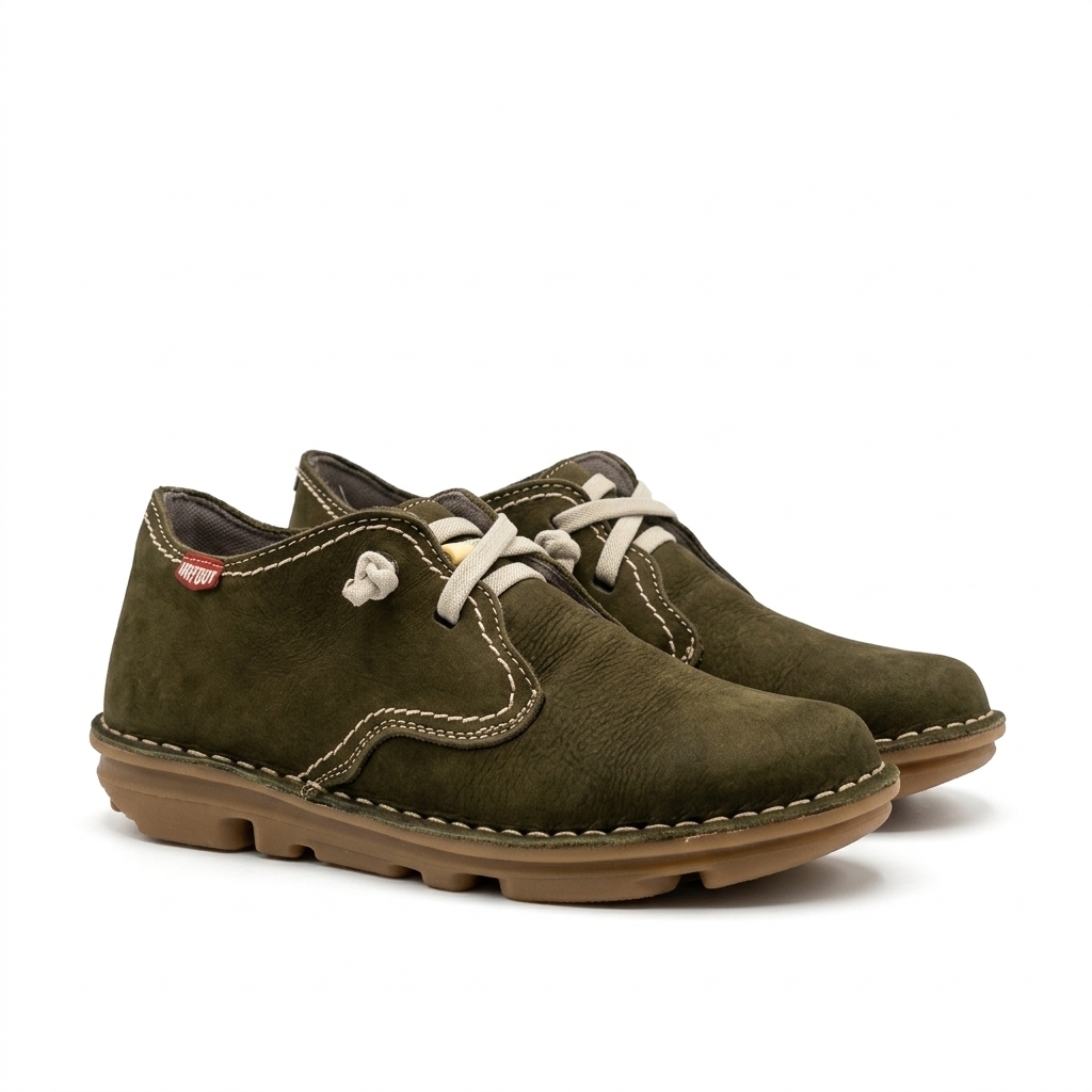 Zapatos de Piel Nobuck Onfoot cactus